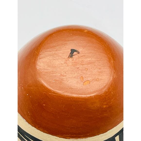 Traditional Zia Pueblo Polychrome Pottery Mini-Pitcher by Robert Pino - Picture 10 of 10